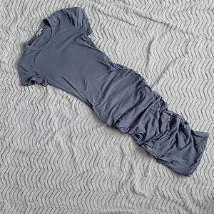 James Perse slate blue Grey size 1 midi dress